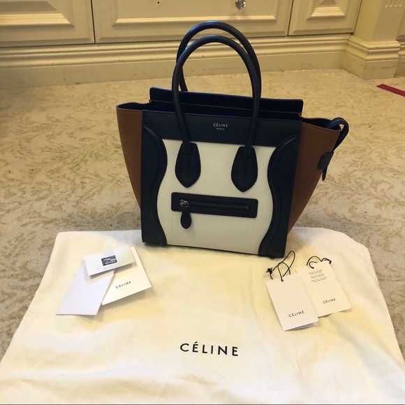 Céline MICRO LUGGAGE, Multi Baby Grain Calfskin - Picture 4 of 8